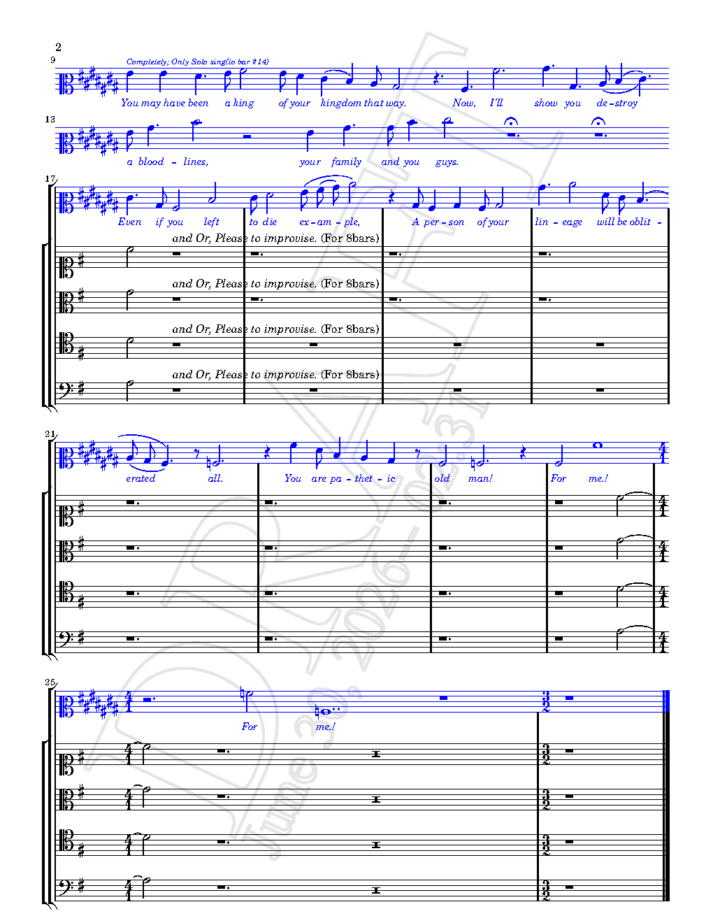 [picture of music]